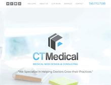 Tablet Screenshot of creativetakemedical.com